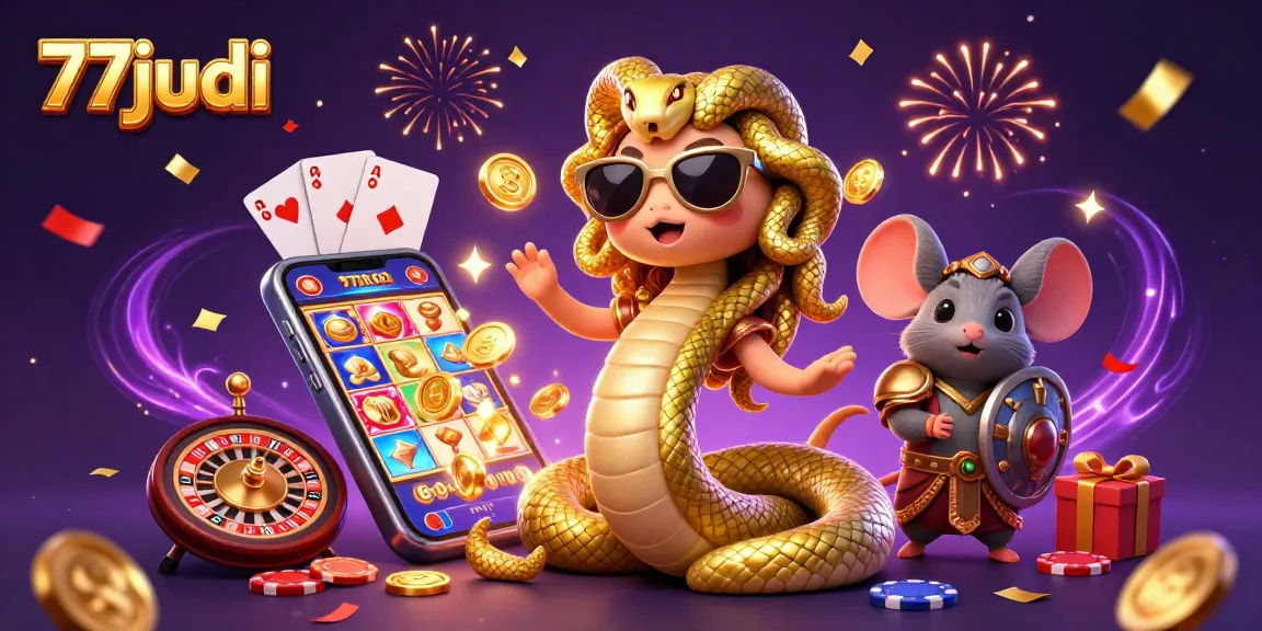 Experience thrilling gameplay at 77judi with captivating slots and exciting casino elements.