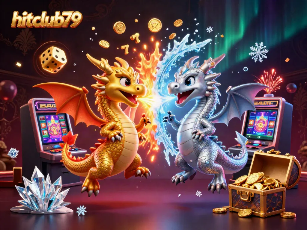 Engage with hitclub79's casino magic amidst vibrant dragons and jackpot thrills.
