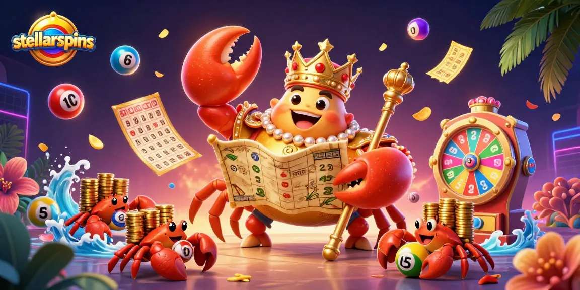 Generate winnings at stellarspins with vibrant lottery-themed 3D casino illustration.