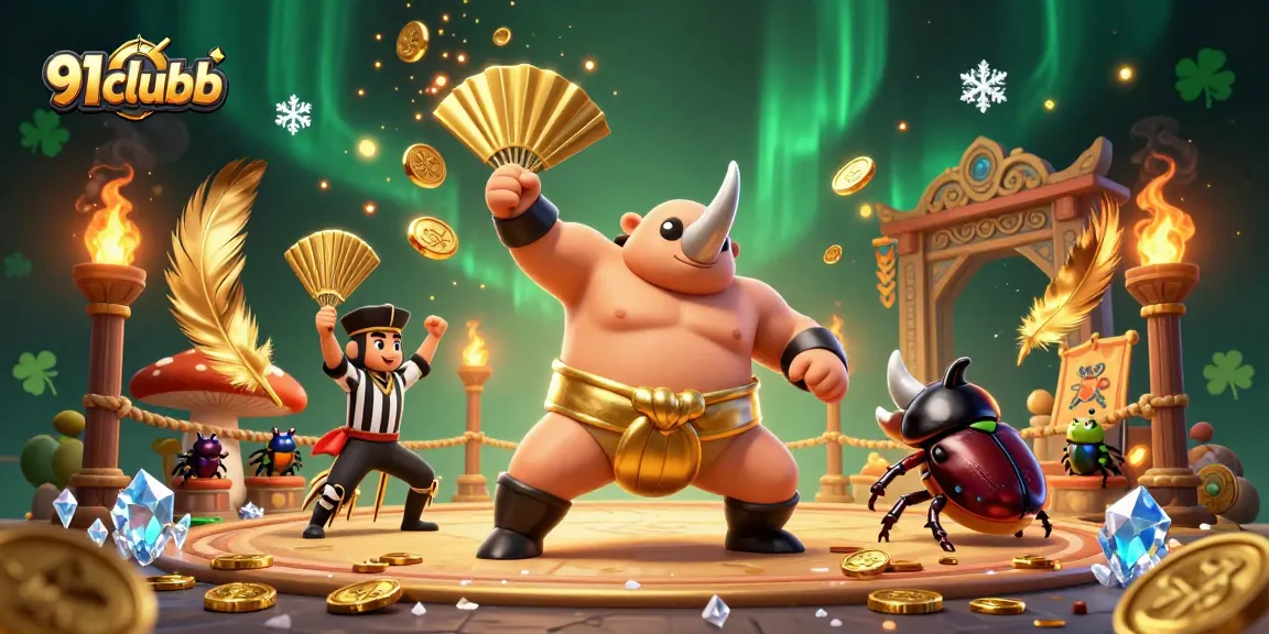 Experience the excitement of 91clubb with our dynamic gaming arena scene, showcasing thrilling action and visuals.