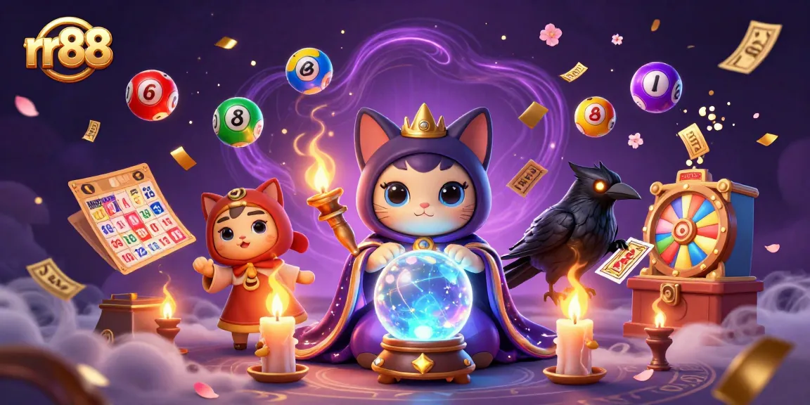 Experience thrilling moments at rr88 with vibrant casino gaming elements and magical illustrations.
