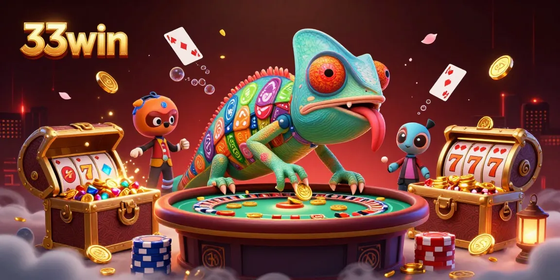 Experience the thrilling world of 33win casino with immersive slots and colorful gaming elements.